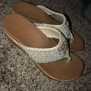 Skechers, wedged sandal
